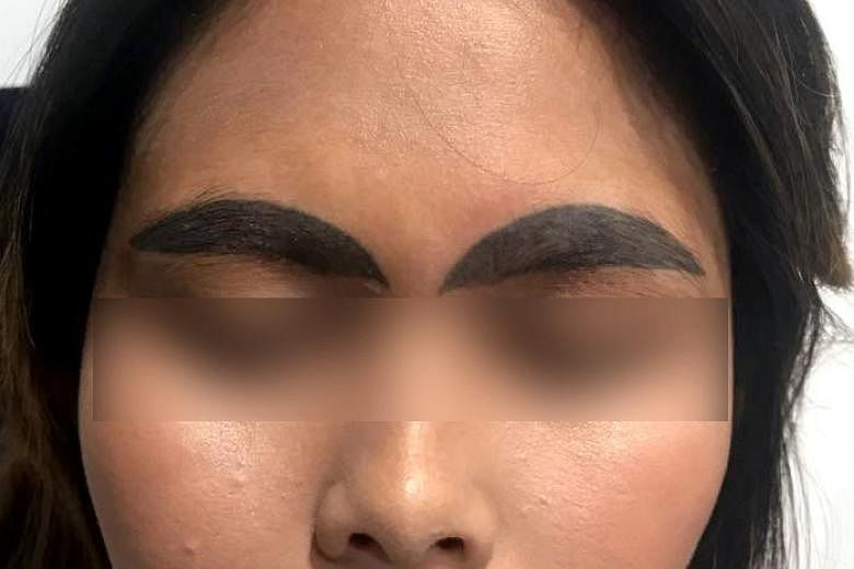 Eyebrow tattoo artist comes to rescue of Thai woman with badly botched face tattoos